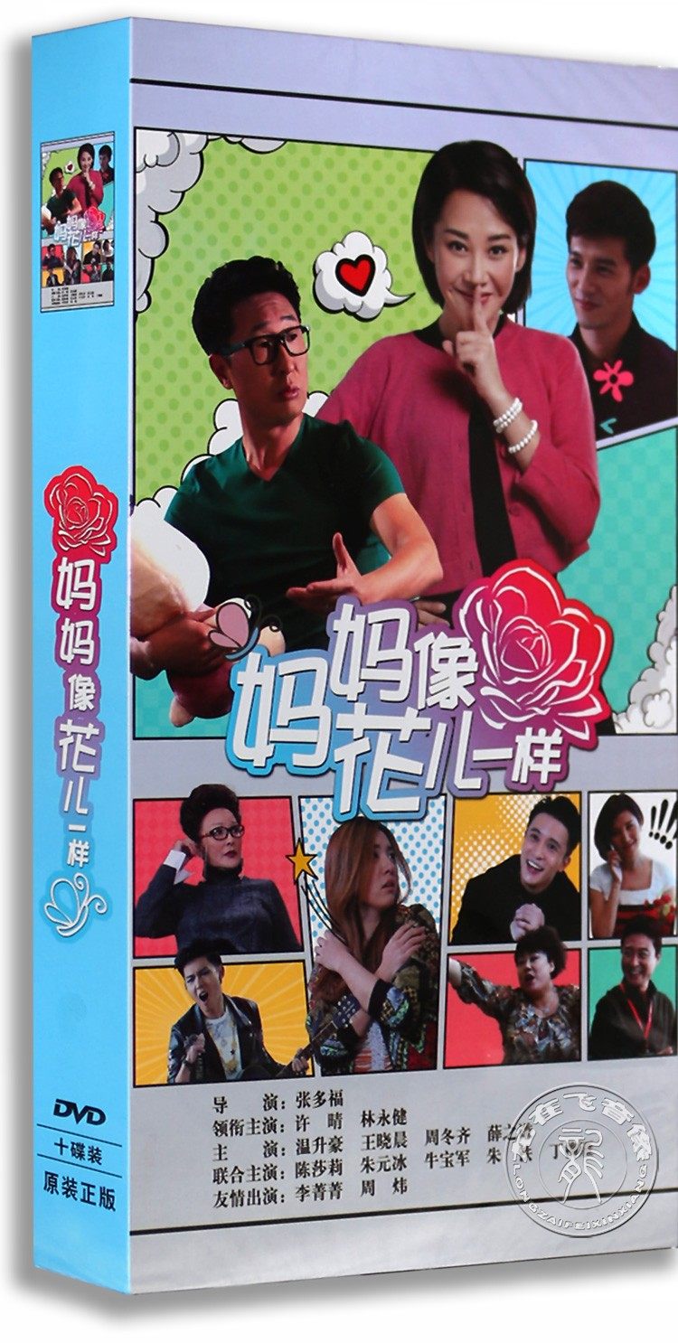 正版电视剧 妈妈像花儿一样10dvd 高清精装版 许晴 林永健