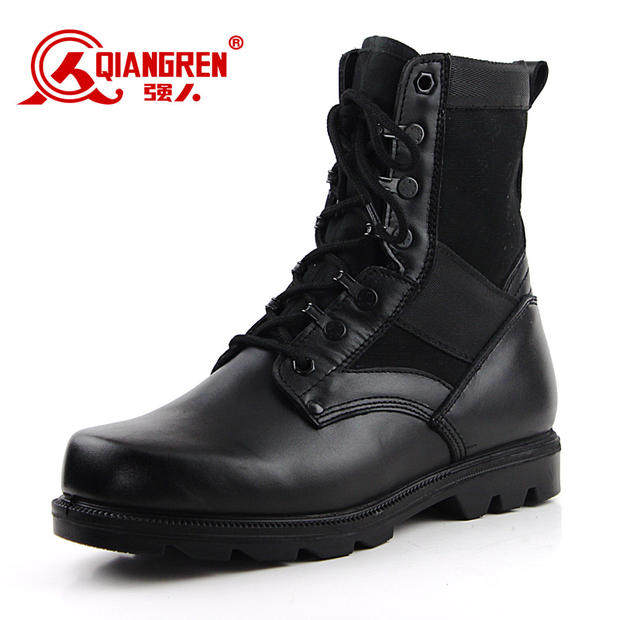 Bottes militaires en cuir - amortissement - Ref 1399055 Image 1