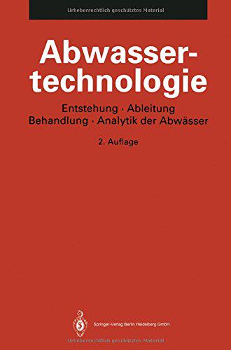 【预订】Abwassertechnologie: Entstehung, Abl...