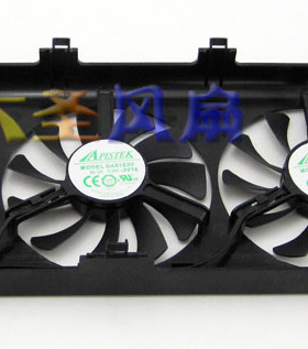 耕升GX770 铭瑄GX770 显卡风扇 APISTEK GA81S2U-PFTE 三连体风扇