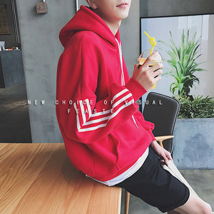 kent男装2017春装新款宽松连帽套头卫衣男士休闲韩版潮外套文艺男