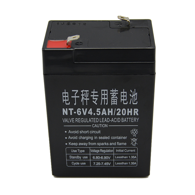 电子称蓄电池 电子秤6v 4V电池计价秤台秤专用电池