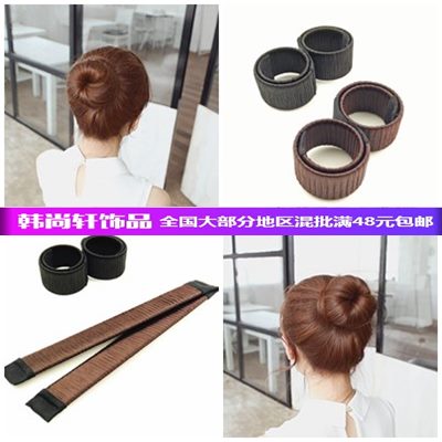 法式盘发器假发长条盘发棒丸子头花苞头造型器美发工具地摊批/发