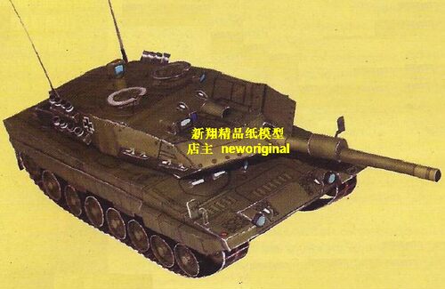 德国国防军豹2A5主战坦克Leopard2A5 战车模型