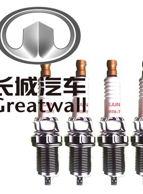 长城腾翼C30C50V80C20RM124炫丽精灵酷熊哈弗H2356双铱金火花塞
