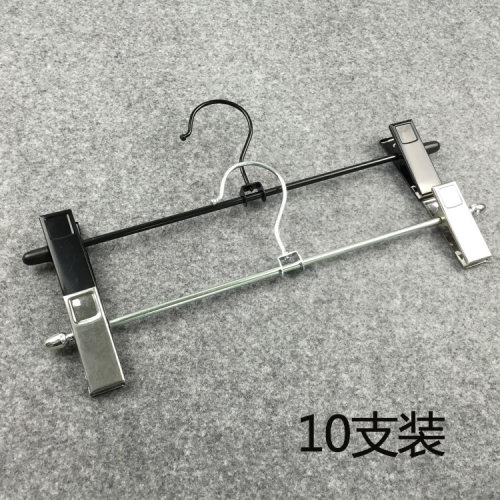 包邮加粗铁裤夹金属圆管裤架裤夹防滑强力裤子挂万能挂可伸缩夹子 - 封面