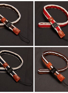 Arnuvo微单相机徕卡Q2 X100V A7C Z5 黑卡 颈带 背带Oriental系列