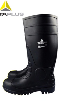 代尔塔301407防砸雨鞋靴|防护安全靴|防水|防刺穿高帮工地鞋