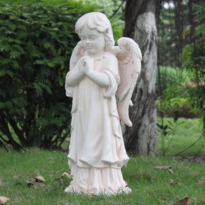 欧式花园阳台造景小天使人物雕塑客厅家居玄关橱窗复古装饰品摆件