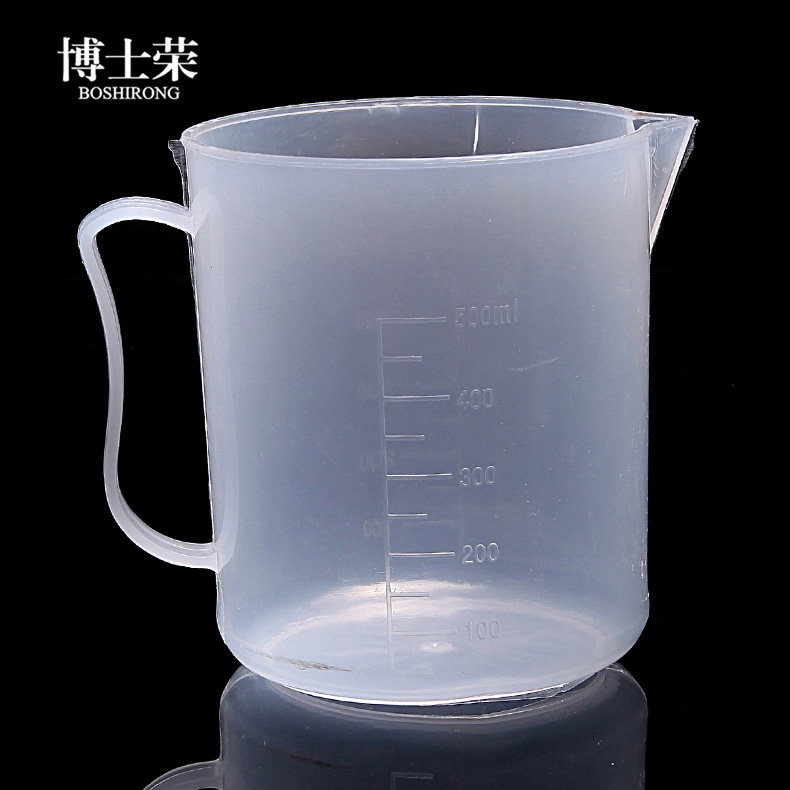 塑料透明杯500ML  1L  1.5L 2L 1000ML1500ML2000ML毫升称量工具刻度杯液体量杯烘焙工具塑料滴管量筒带把手