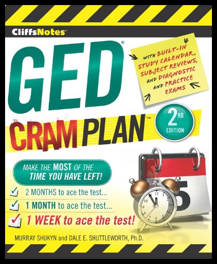 【预售】Cliffsnotes GED Cram Plan Second Edition