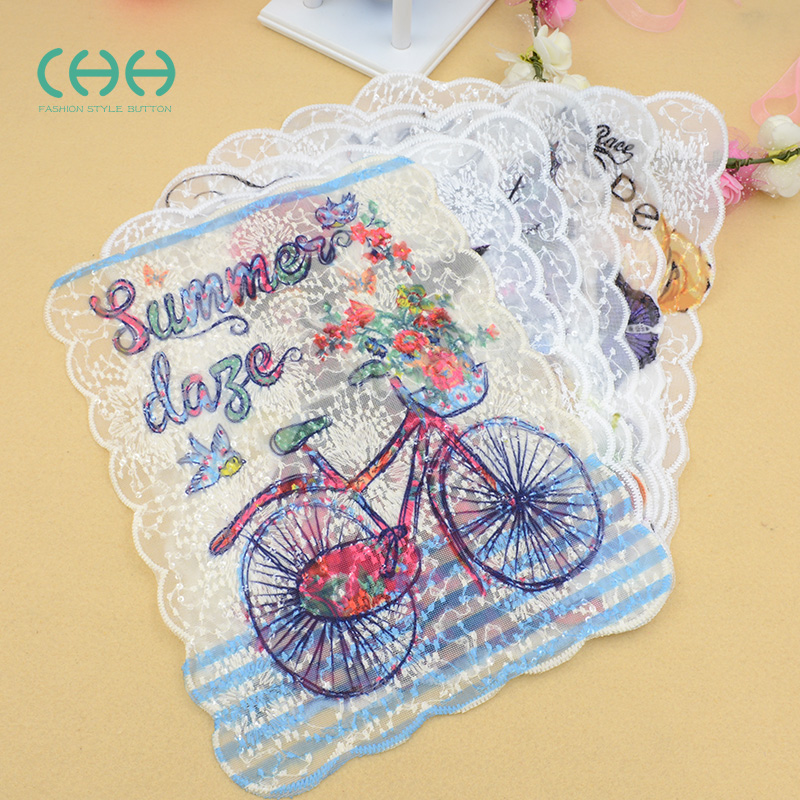 ¿¨Í¨´ÌÐåÒ·þ²¹¶¡ÌùÀÙË¿»¨±ßÌù²¼TÐôÌù»¨·½ÐÎë½íÐåÊÖ·ìDIYÐÞ²¹Ìù