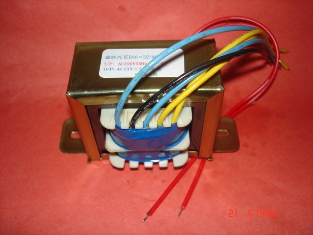 全铜线多媒体有源音箱音响变压器40W220V转1A13V&times;2/1.3A,9V0.5A