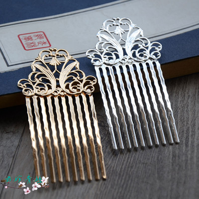 手工复古纯铜饰品配件diy