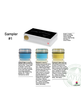 Zymol Sampler Kit One 斋魔 棕榈蜡 样品 组 入门 1号