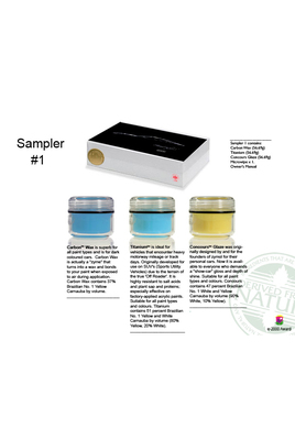 Zymol Sampler Kit One 斋魔 棕榈蜡 样品 组 入门 1号