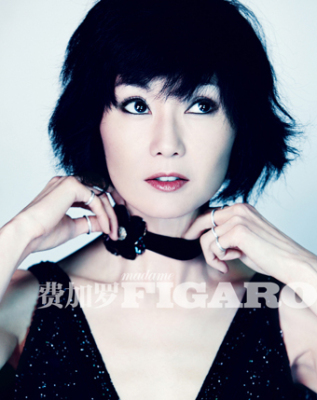 美女明星张曼玉海报制作高清写真相纸海报绢丝画印刷定做J7606A