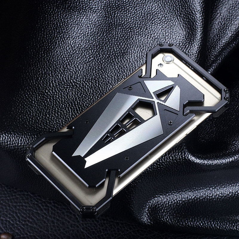 S.CENG Spider-Man Shockproof Aerospace Aluminum Metal Shell Case Cover for OPPO R9 & OPPO R9 Plus