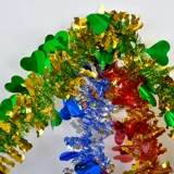 Свадебные принадлежности цветные полоски ленты празднование празднования вытянуть цветы Рождественская елка крытая макет