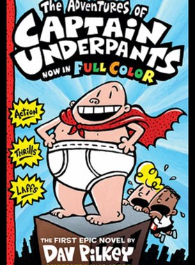 【预售】The Adventures of Captain Underpants