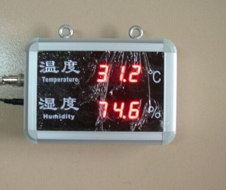包邮温湿度看板电子温度计大屏幕温湿度显示器 数显温湿度计