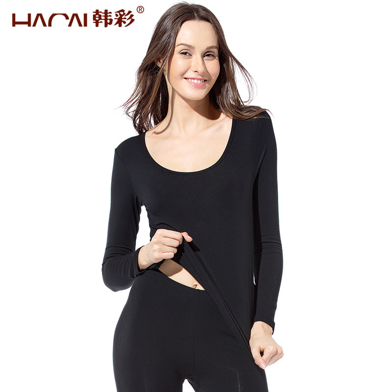 Sous-vêtement thermo jeunesse HACAI simple en coton - Ref 761256 Image 1