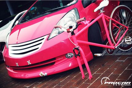 NOBLESSE style body kits for honda jazz09飞度vip风格改装FIT