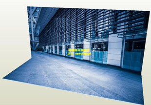 1比6 12 18娃娃兵人偶商业广场商务楼道路建筑车模汽车场景模型