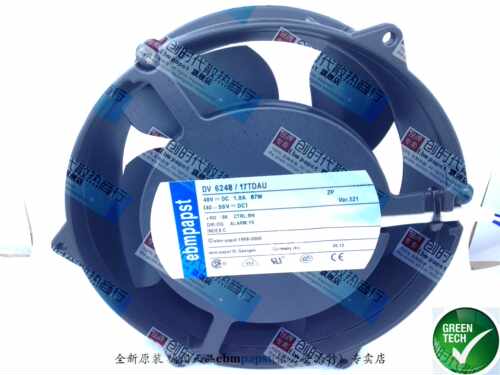 全新德国ebmpapst 散热风机 DV6248/17TDAU 48V 87W 4线 轴流风扇