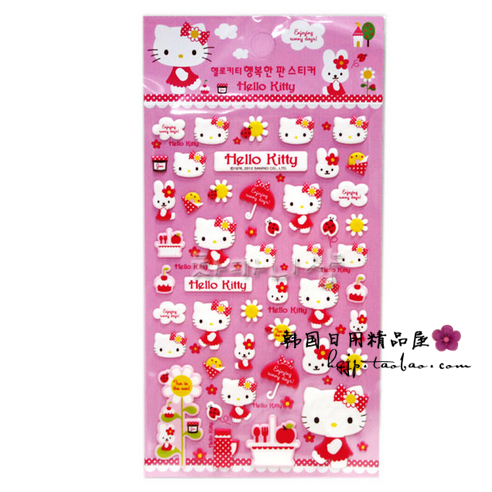º«¹ú½ø¿ÚHello Kitty¿É°®¿¨Í¨Á¢ÌåÌùÖ½ ¶ùͯСճÌù ¶àÖÖ¿îʽ