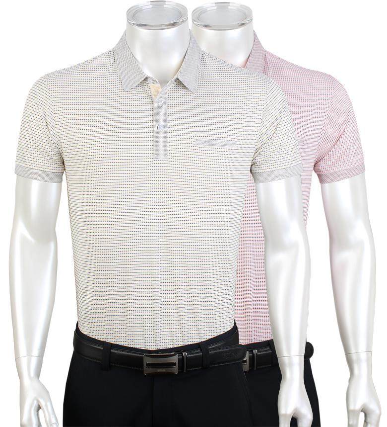 夏季老爷车男装体恤夏装商务休闲翻领T恤大码中年男士短袖t恤宽松