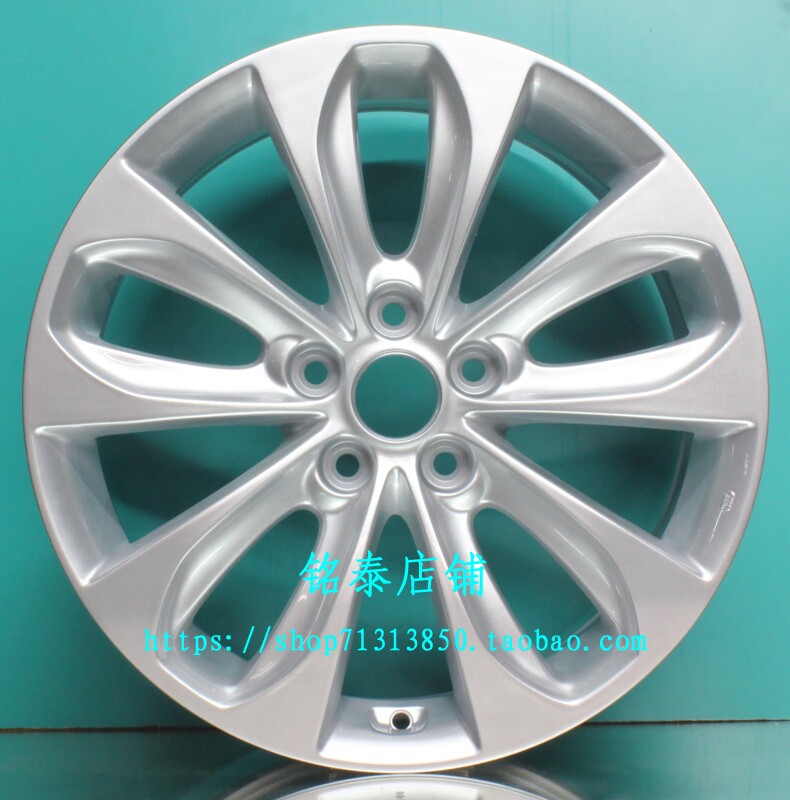 适用于现代索纳塔8代轮毂17寸原装车款全新铝合金胎铃Kingmust