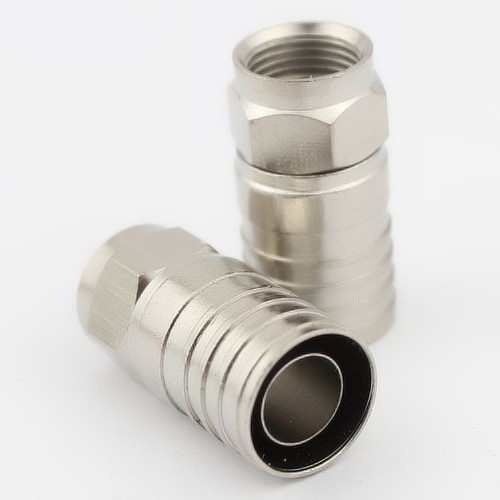 全铜 英制 75-7 2P冷压F头 配12.5mm冷压钳