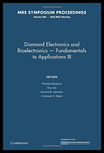 【预售】Diamond Electronics and Bioelectronics - Fundamen