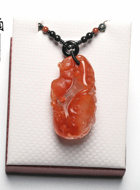 鼠来宝生肖男女款水晶礼品吊坠