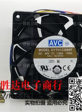 进口原装AVC12038 DYTH1238B8F 48V1.80A Y065华为服务器工业风扇