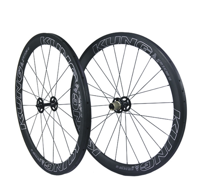 @BIKE 正品行货 KUNG攻队AERO RACING KT/KC 50 公路 碳刀 轮组