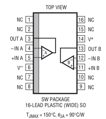 原装全新 LT1058SW LT1058ISW LT1058 SOP16 现货可直拍