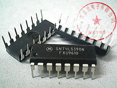 SN74LS390N  MOT DIP-16〖正品原装〗赛格市场G332室实体店 现货