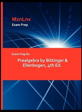【预售】Exam Prep for Prealgebra by Bittinger & Ellenboge