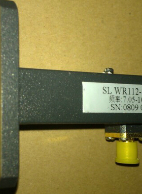 SL WR112-SMAF 频率:7.05-10GHz 射频微波 波导转同轴 转接器
