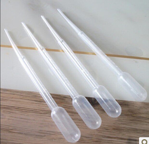 一次性塑料刻度吸管 塑料滴管 巴氏吸管 100支/包   2ml 3ml