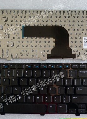 全新DELL戴尔 INSPRON 15R 5535 5521 3521 2521 5537 4526 键盘U