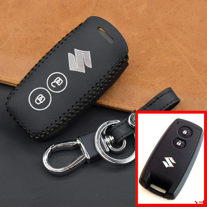 专用于长安铃木天语SX4真皮钥匙包 雨燕尚悦锐骑新奥拓汽车钥匙套