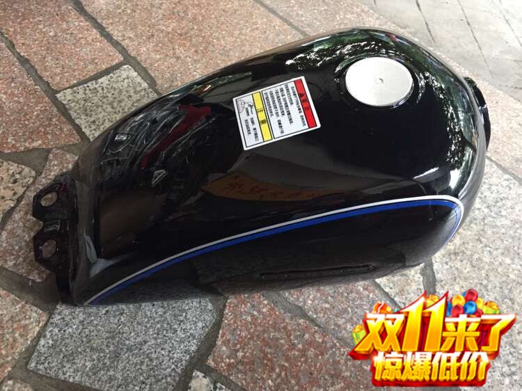 适用摩托车 GN125 油箱 黑色油箱 汽油箱 摩托车配件 燃油箱