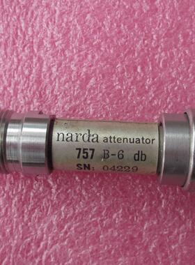 757B-6 NARDA DC-12.4GHz 6dB N头射频微波同轴精密固定衰减器