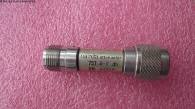 757B-6 NARDA DC-12.4GHz 6dB N头射频微波同轴精密固定衰减器