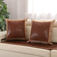 Quku mùa hè tre ôm gối đệm mùa hè sofa mạt chược tre đệm đệm xe không có lõi - Trở lại đệm / Bolsters gối tựa lưng hình thú