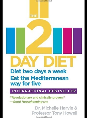 【预售】The 2-Day Diet: Diet Two Days a Week. Eat the Med