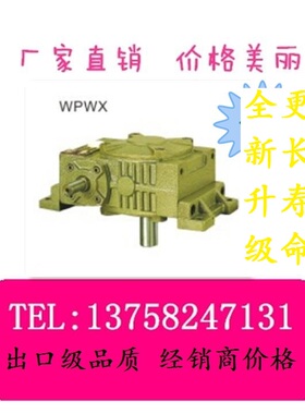 WPWX 40/50/60/70/80/100/120/135/155/175/200蜗轮蜗杆 WP减速机